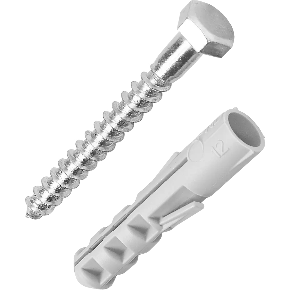 Изображение товара Распорный дюбель Dilwis PND нейлон/сталь 12x60 мм 8 шт.