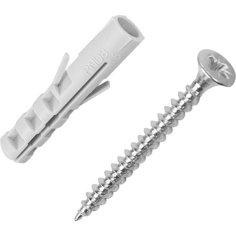 Изображение товара Распорный дюбель Dilwis PND нейлон 8x40 мм 8 шт.