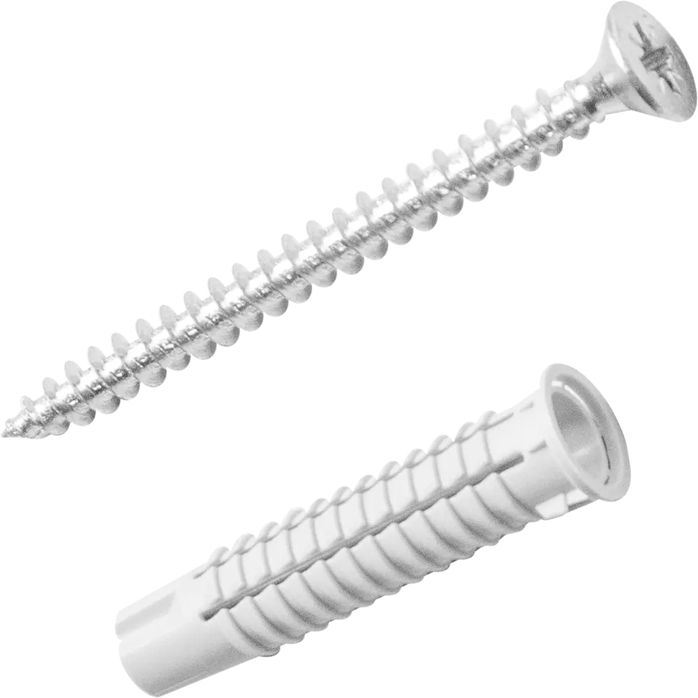 Изображение товара Универсальный дюбель DILWIS 8x40 нейлон/сталь (40 шт.)