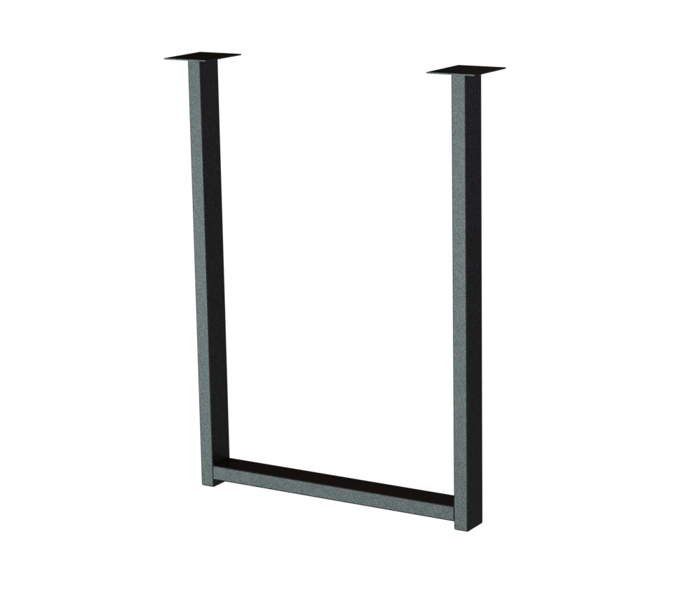 Изображение товара Подстолье для обеденного и письменного стола Топ500 Лофт 71 см металл цвет черный