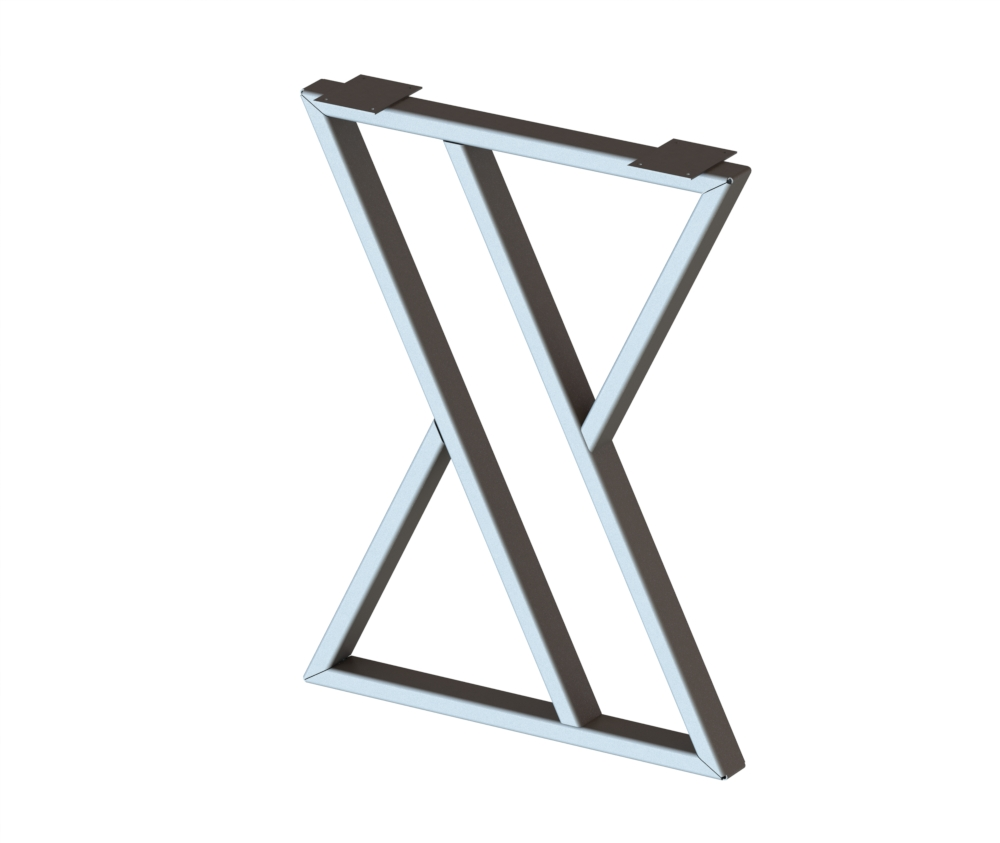 Изображение товара Подстолье для обеденного и письменного стола Лофт 71 см металл цвет белый Изображение товара Подстолье для обеденного и письменного стола Лофт 71 см металл цвет белый