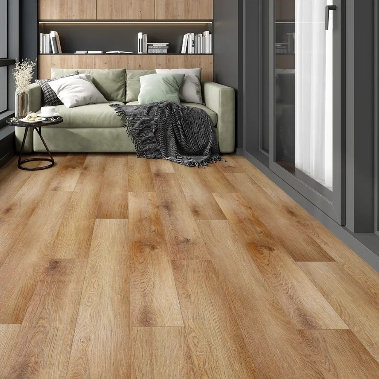 Изображение товара СПК плитка Craft Floor Дуб Коломбо класс 42 4 мм 2.16 м² влагостойкая и износостойкая