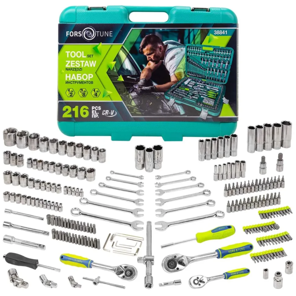 Изображение товара Набор инструментов Forsandtune 38841, 82 предмета