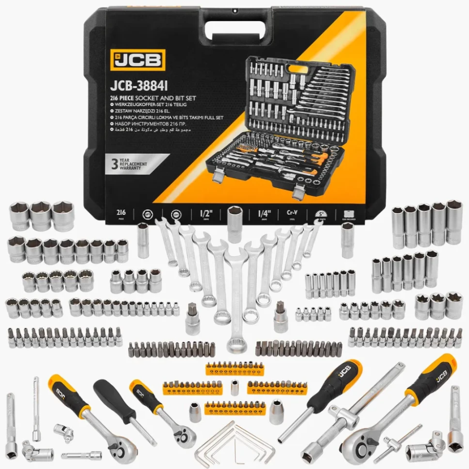 Изображение товара Набор инструментов Jcb 38841, 202 шт