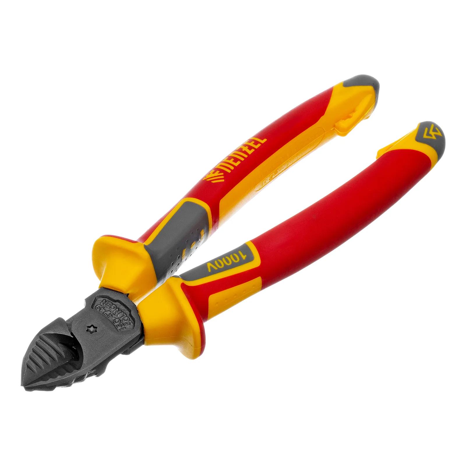 Изображение товара Бокорезы диэлектрические Denzel 17789 180 мм для электромонтажа