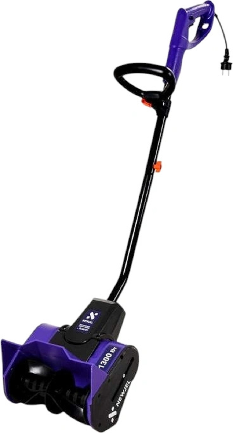 Изображение товара Снегоуборщик электрический Newjel NJ40101 30 см 1300 Вт