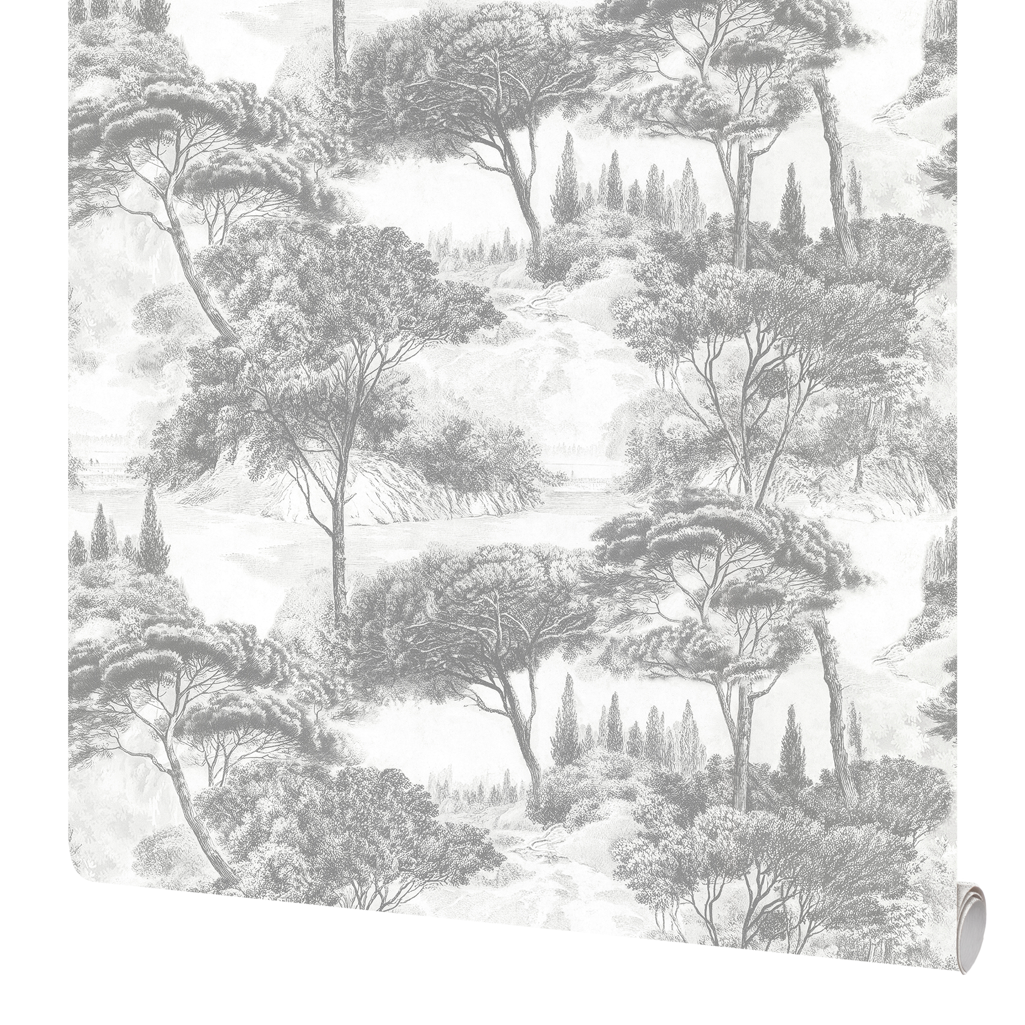 Изображение товара Обои флизелиновые Аспект Ру Шепот серые 1.06 м Высокая влагостойкость