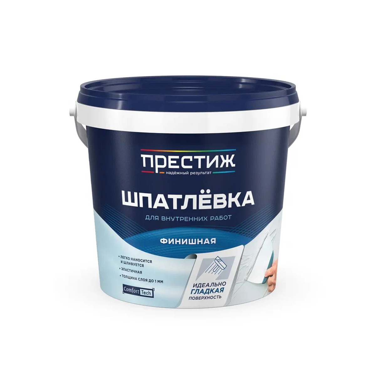 Изображение товара Шпатлевка финишная Престиж 1.5 кг Изображение товара Шпатлевка финишная Престиж 1.5 кг