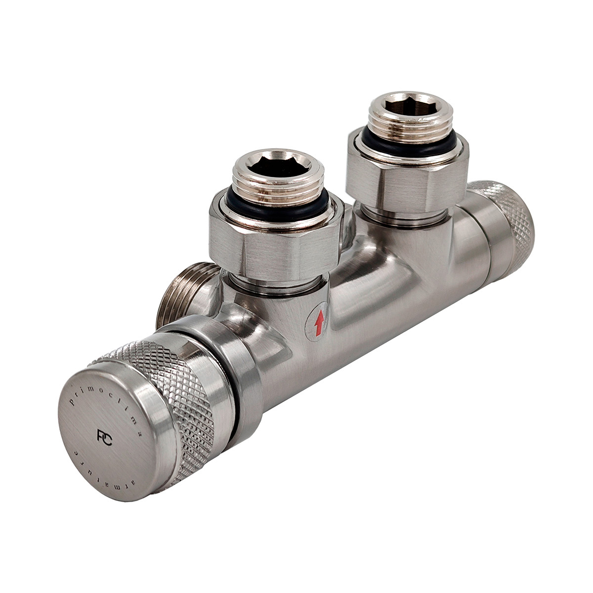 Изображение товара Узел нижнего подключения термостатический Н-образный угловой Primoclima Armature 1/2"x3/4" латунь PCART888AN