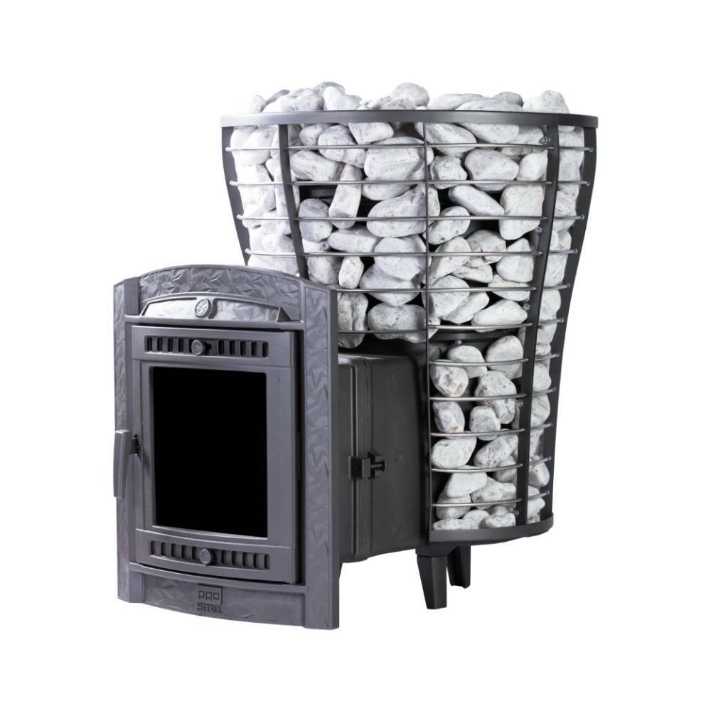Изображение товара Печь банная дровяная Prometall Атмосфера V 40м³ для хаммамов