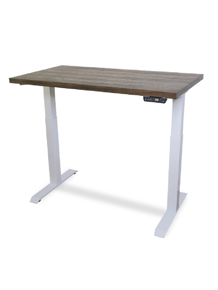 Изображение товара Стол компьютерный Stolstoya Se 211 140x121x70 см МДФ цвет дуб мореный/белый