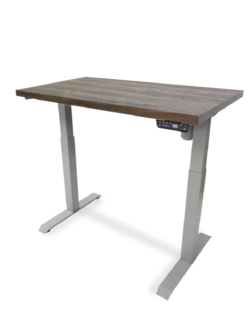 Изображение товара Стол для работы стоя Stolstoya Se 211 120x121x65 см МДФ цвет дуб мореный/серый