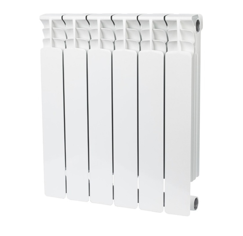 Изображение товара Современный биметаллический радиатор Stout Space 500 6 секций для системы отопления