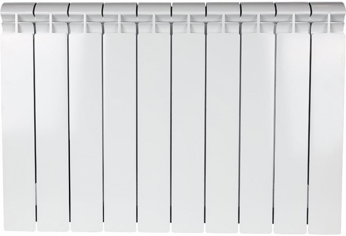 Изображение товара Радиатор секционный алюминиевый Stout Alpha 500/80 10 секций для отопления