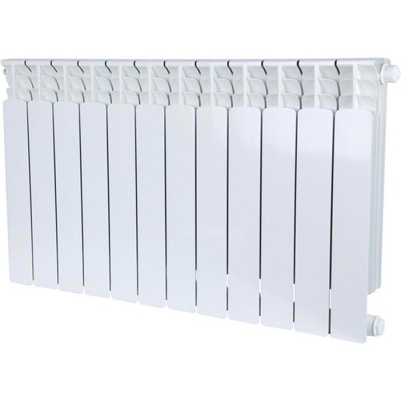 Изображение товара Радиатор секционный Stout Space 500/90 12 секций белый боковое подключение