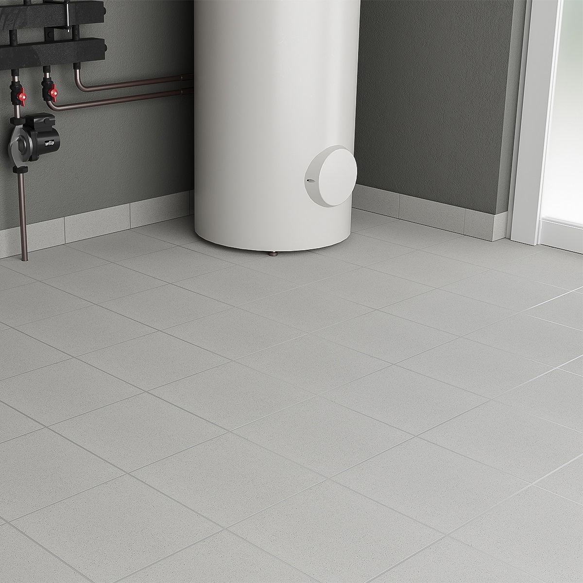 Изображение товара Керамогранит Техногрес 30x30 см матовый светло-серый 1.26 м²