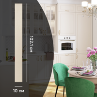 Изображение товара Фальшпанель для кухонного шкафа Оксфорд 10x102 см KONSENSA бежевый