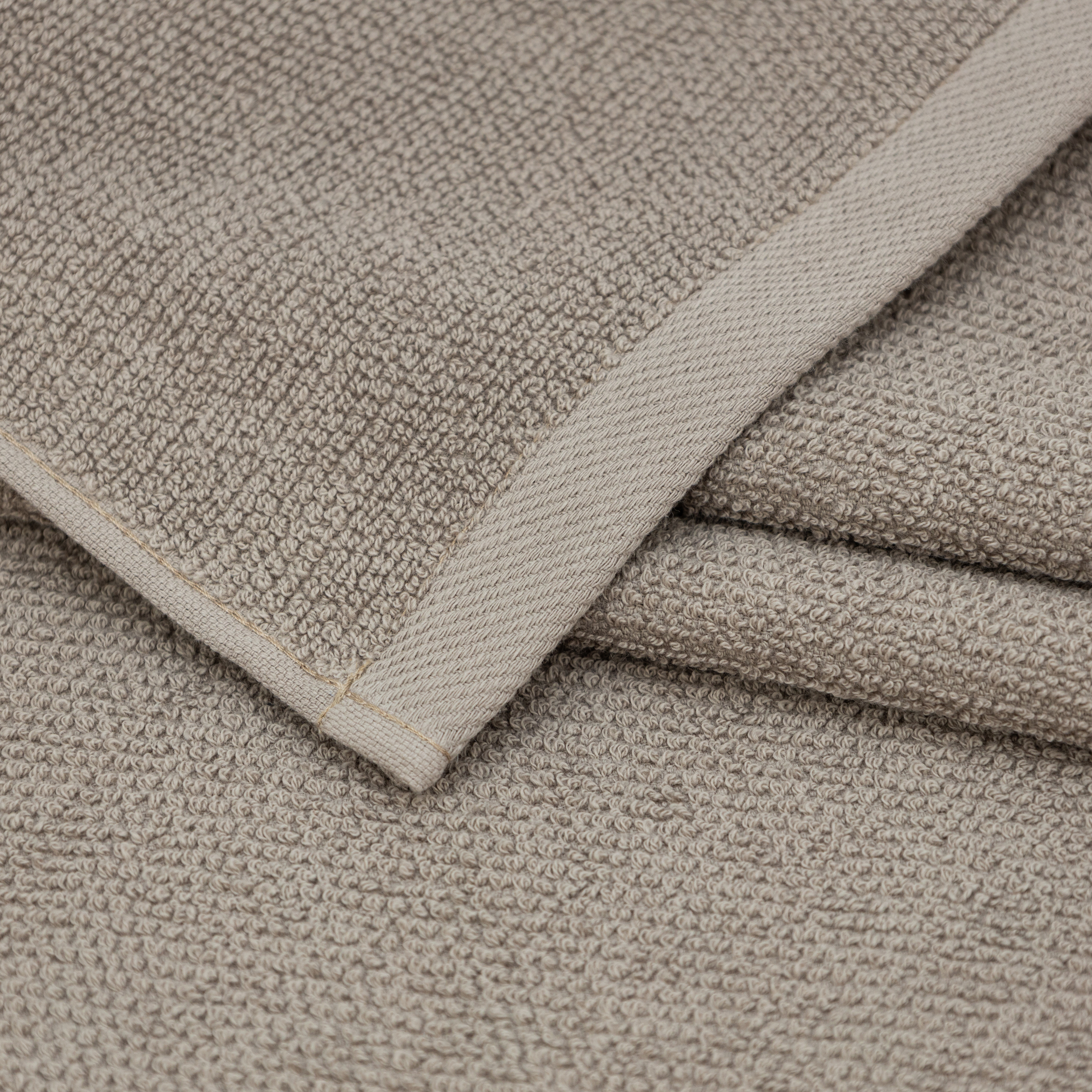 Изображение товара Махровое полотенце Bravo 30x60 см серо-коричневое для ванной