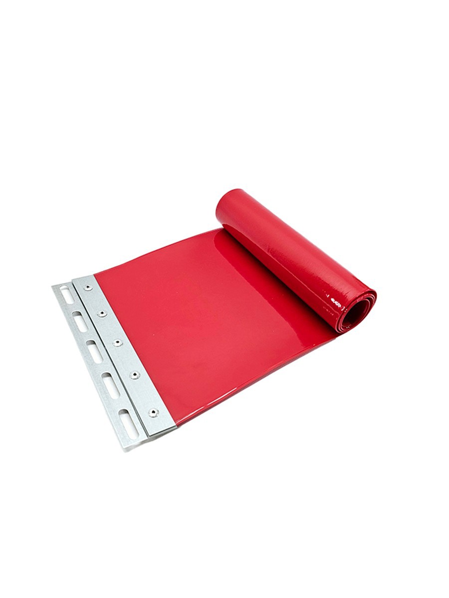 Изображение товара ПВХ-завеса КурскКлимат 200 мм, 1.8 м, красная, непрозрачная