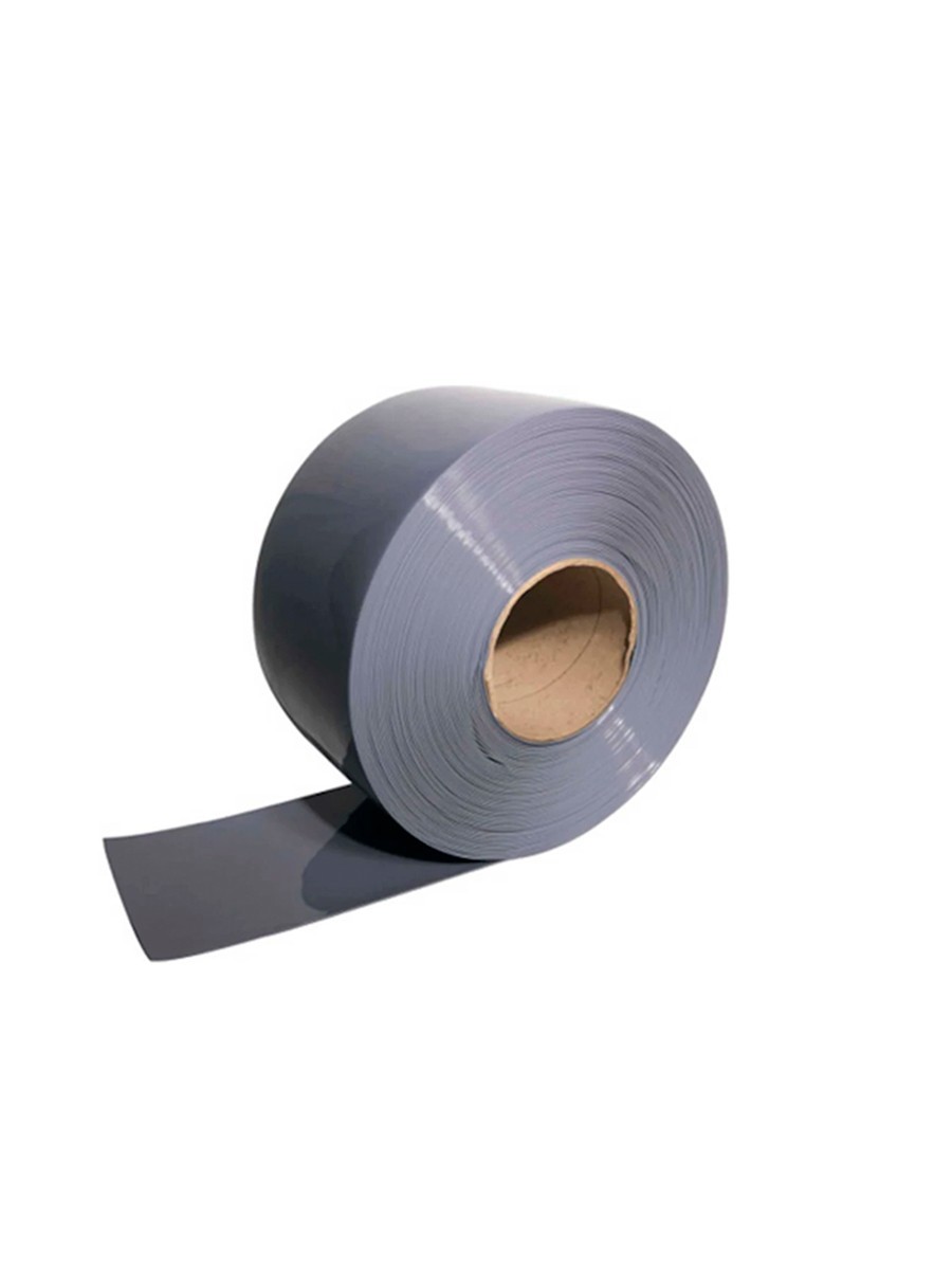 Изображение товара Полосовая завеса ПВХ Курсклимат стандартная 300 мм 19 м серый непрозрачный