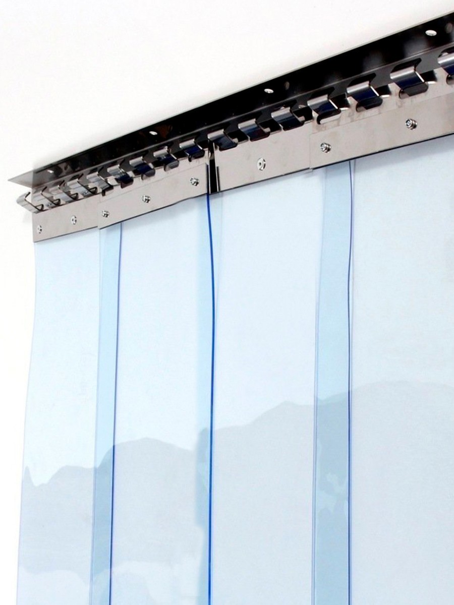 Изображение товара Полосовая завеса ПВХ Курсклимат комплект для ворот 3x3.5м