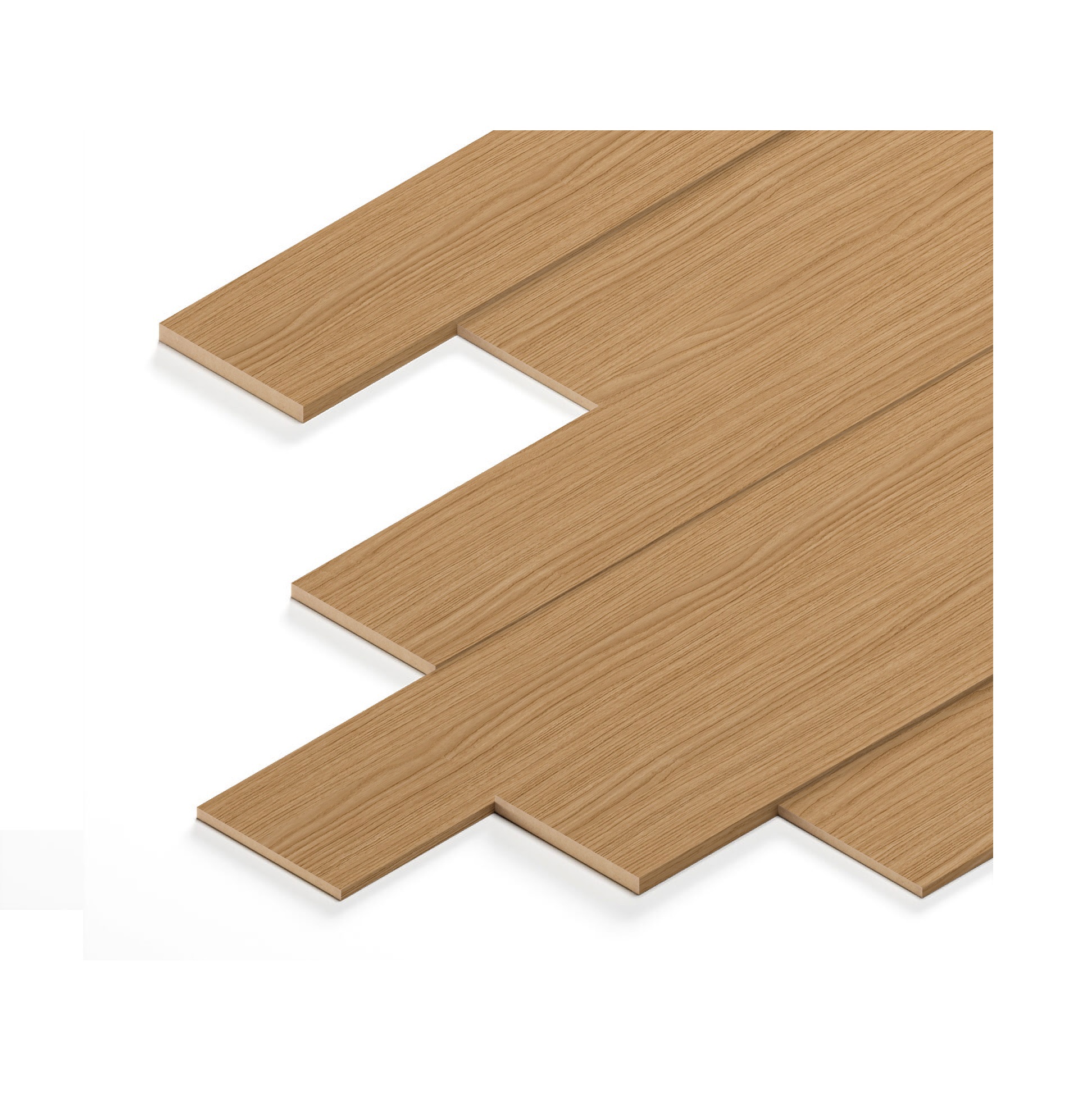 Изображение товара 3D панель МДФ Stella Дуб Сальвадор 680x85-100x6-10мм 1.13м² цвет коричневый 18шт