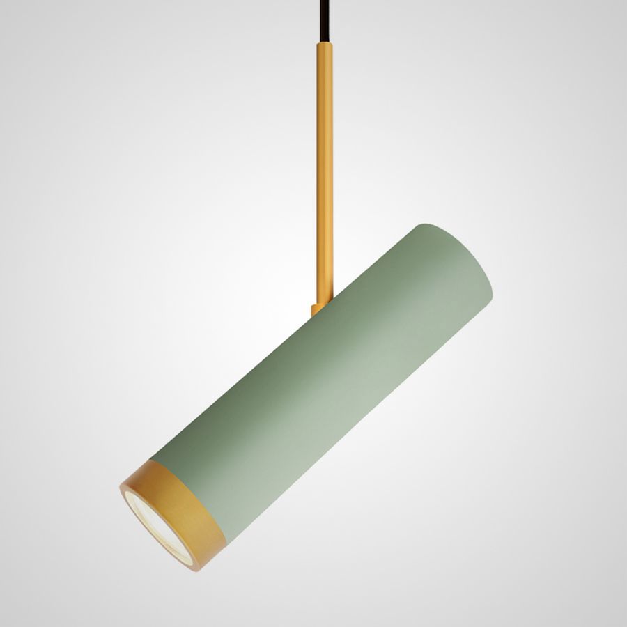 Изображение товара Светильник подвесной светодиодный Imperiumloft Talsi One 3 м² теплый белый свет цвет зеленый