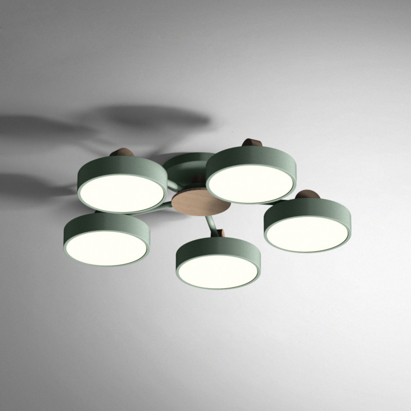 Изображение товара ImperiaMove Move_01: Люстра LED 90W 30 м² зелёная