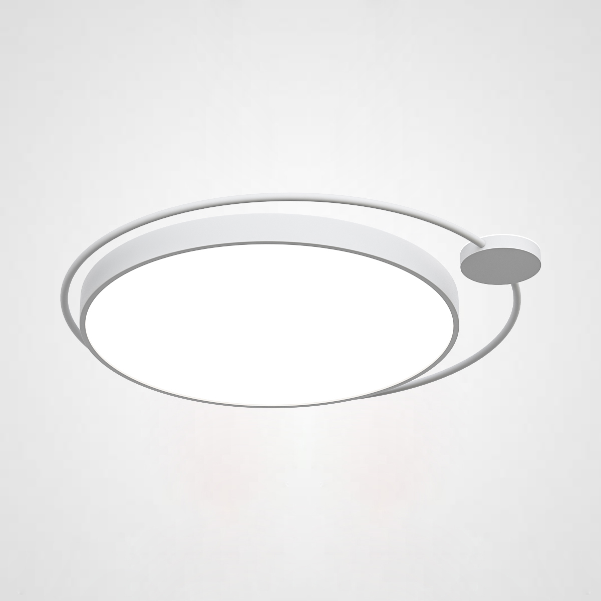 Изображение товара Светильник потолочный светодиодный Imperiumloft Destin White 19 м² нейтральный белый свет цвет белый