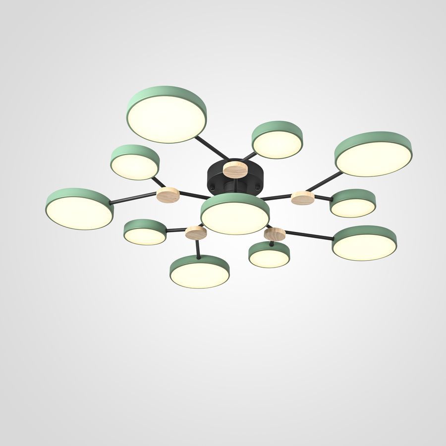 Изображение товара Люстра подвесная светодиодная Imperiumloft 223773-23 Gamma 50 м² нейтральный белый свет цвет белый