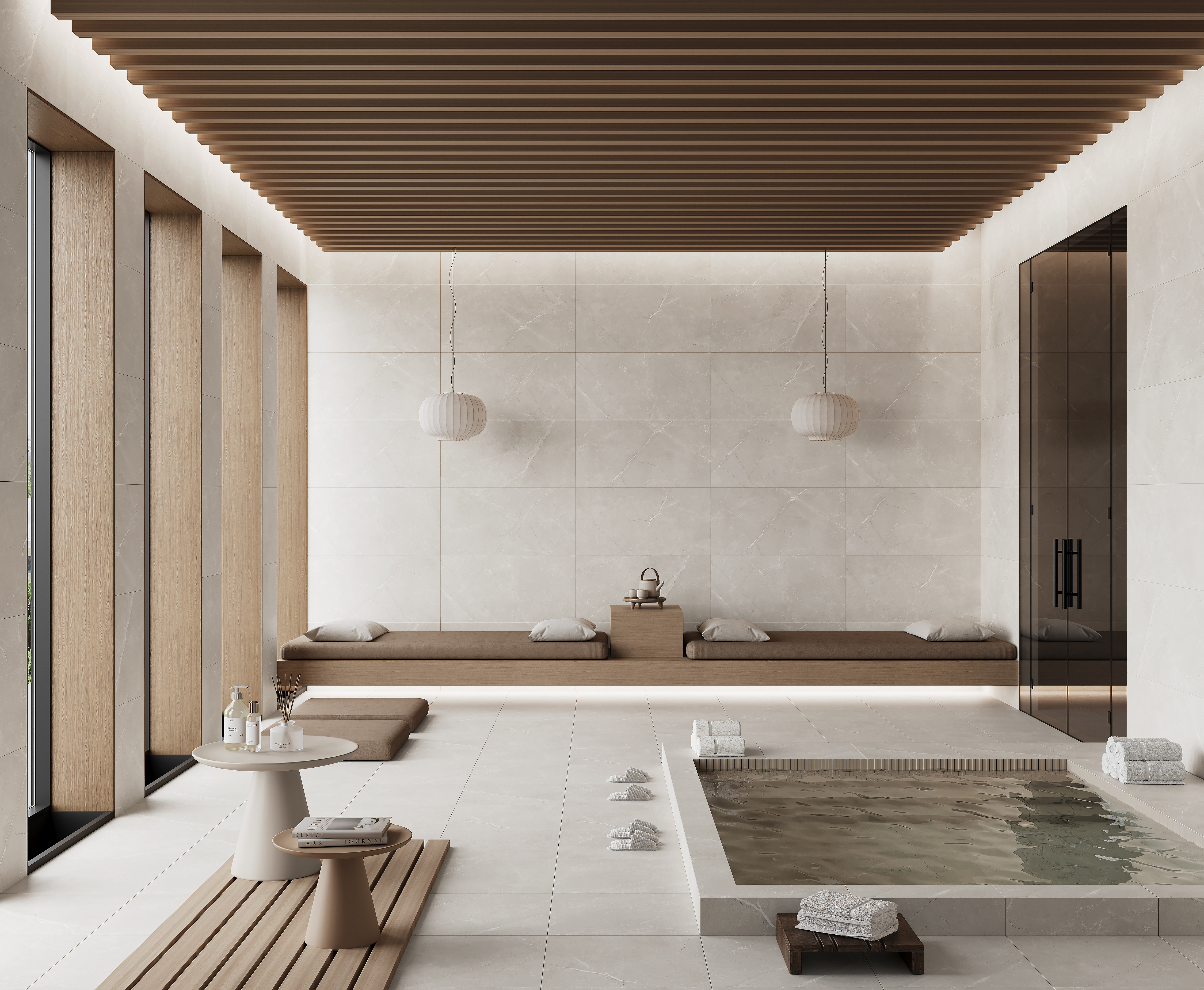 Изображение товара Керамогранит Laparet Vitrum Taupe Pro х9999309465 60x120 см цвет бежевый