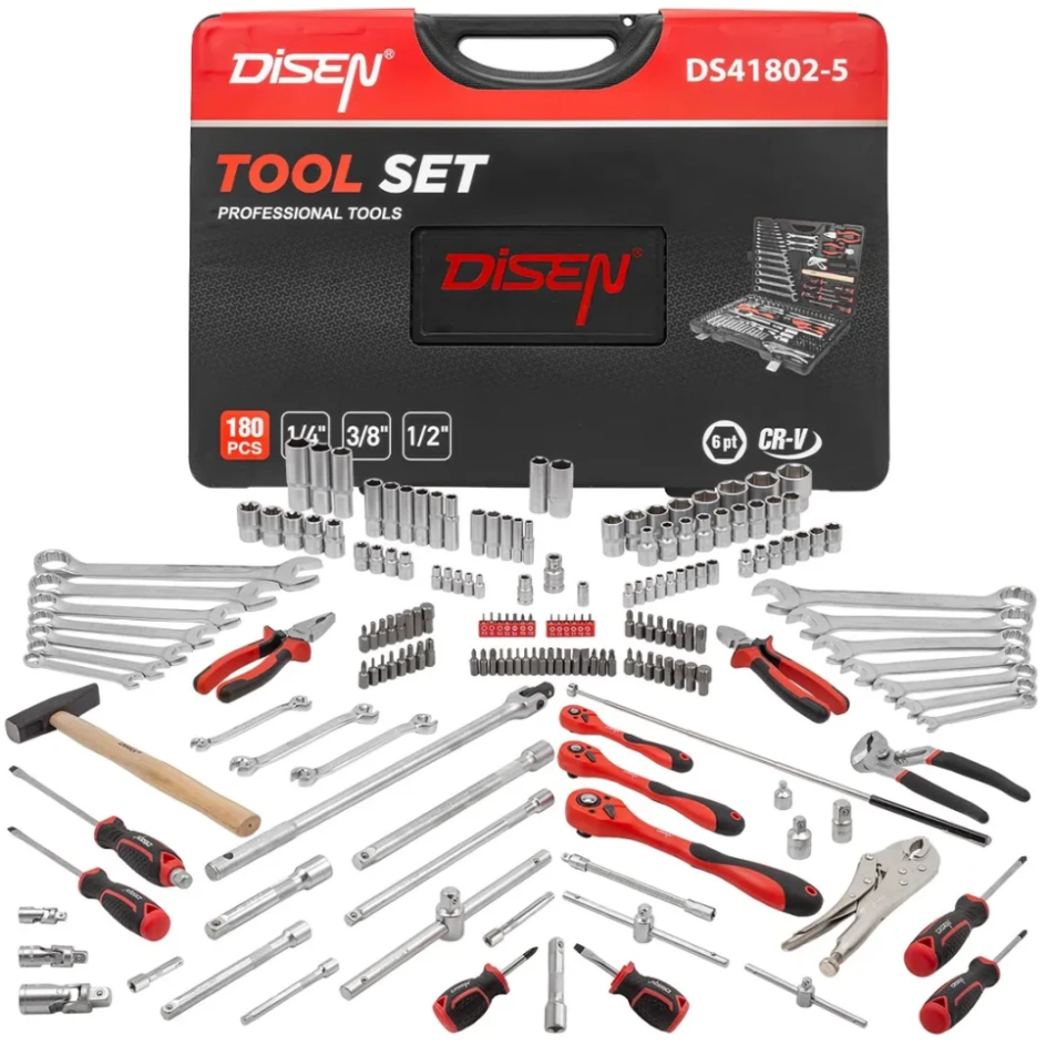 Изображение товара Набор инструментов Disen Ds41802-5, 6 шт