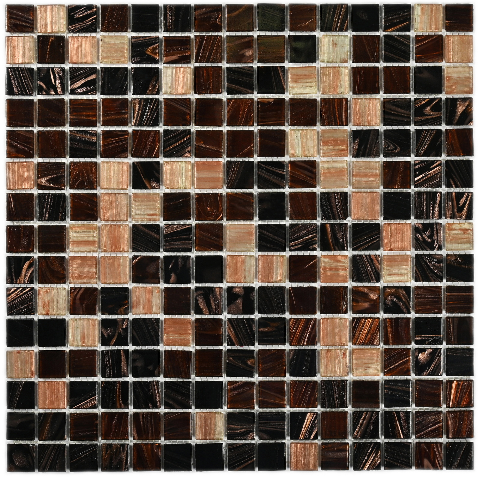 Изображение товара Декоративная мозаика Bonaparte Вива Nova 32.7x32.7см стекло цвет разноцветный