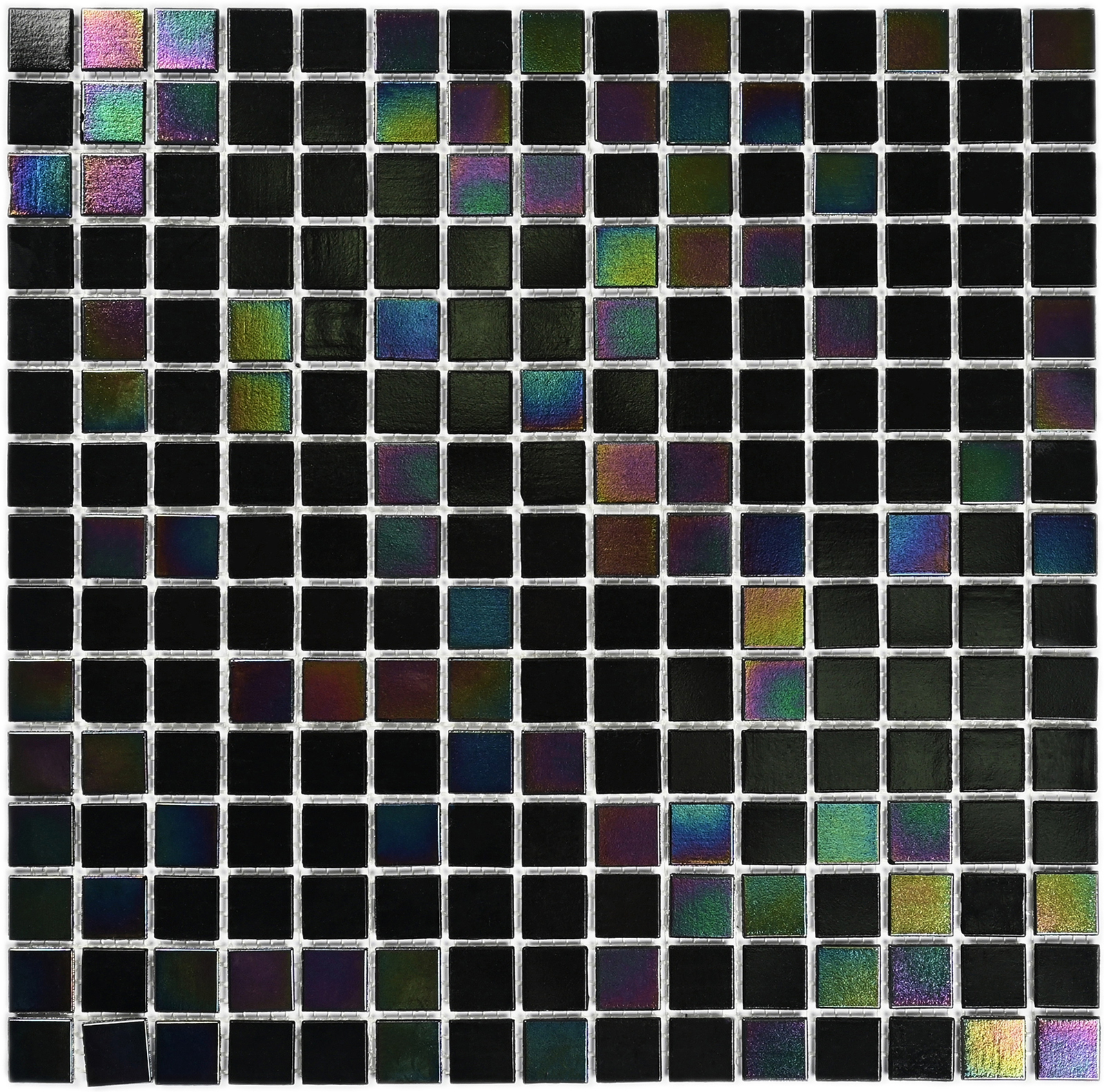 Изображение товара Bonaparte Декоративная мозаика Вива Filo 32.7x32.7 см стекло черный