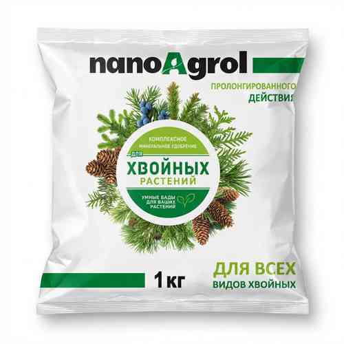 Изображение товара Удобрение Nano Agrol для хвойных растений 1 кг Изображение товара Удобрение Nano Agrol для хвойных растений 1 кг