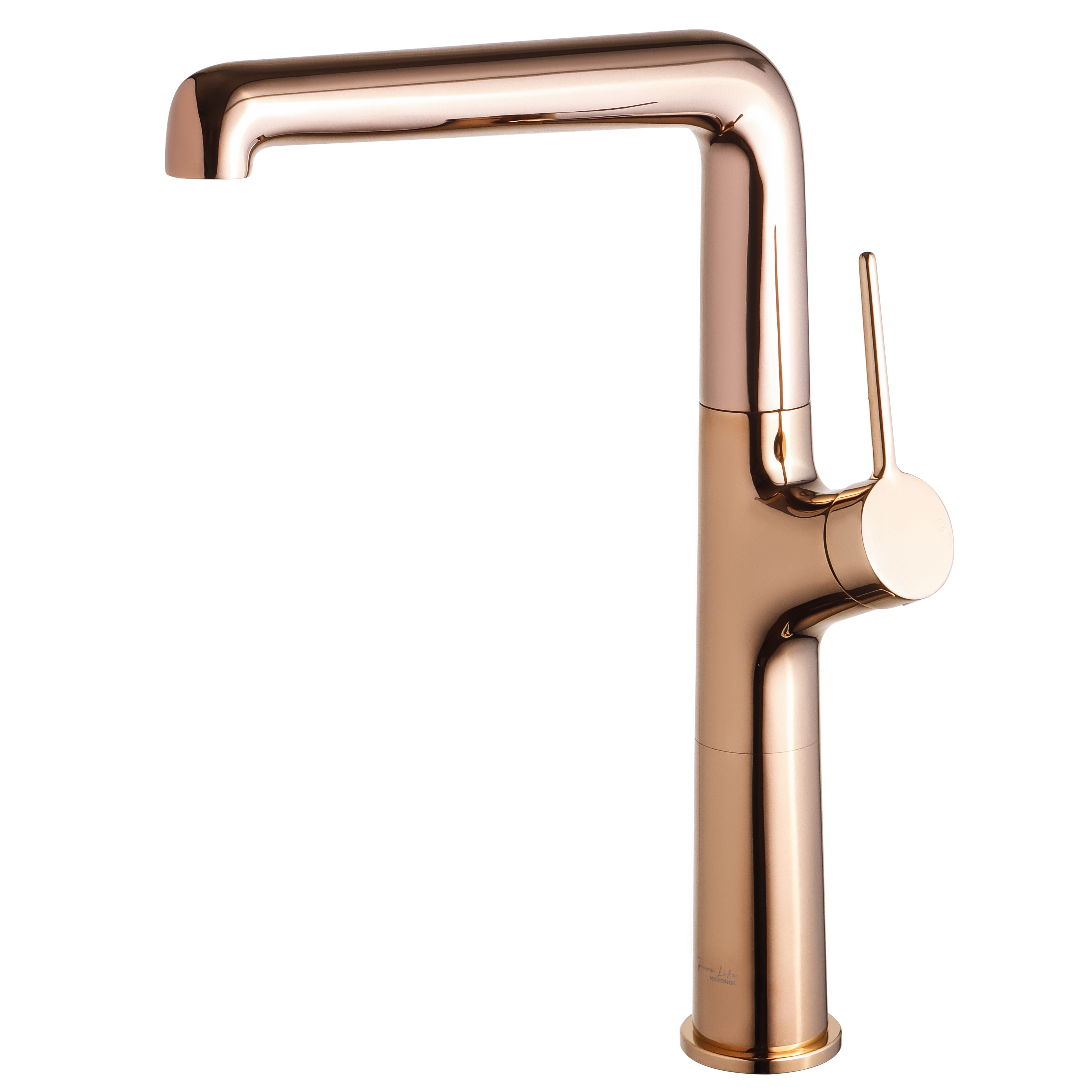 Изображение товара Смеситель для кухни Maxonor Pure Life PL4094-16 бронза однорычажный поворотный излив