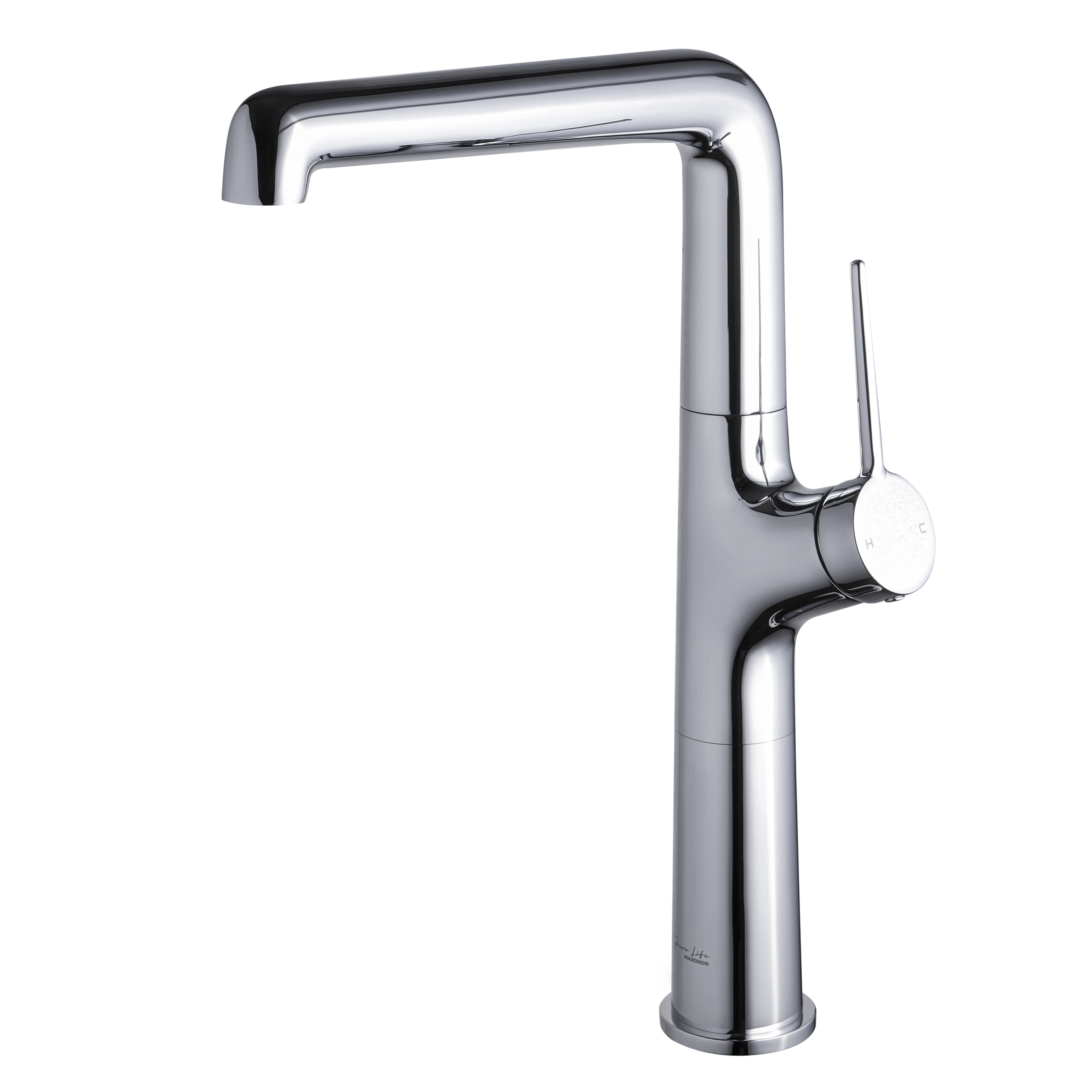 Изображение товара Смеситель для кухни Maxonor Pure Life PL4094 поворотный излив 28.7 см хром