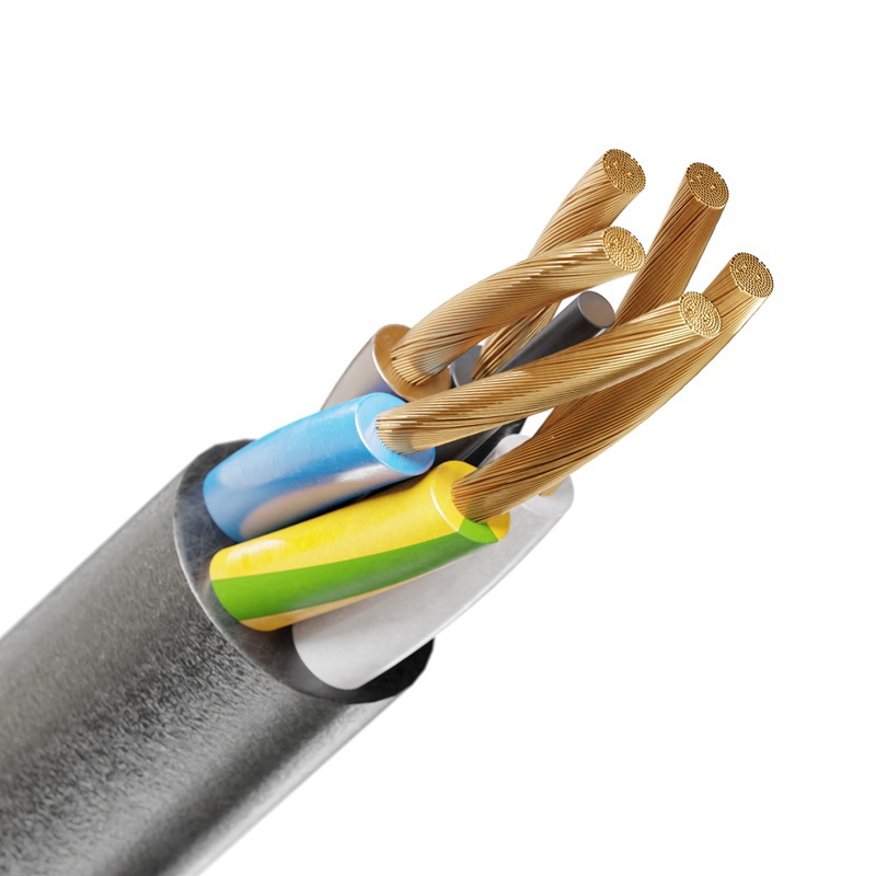 Изображение товара Электрический кабель Elitron 5x4 40м ГОСТ 24334-2020