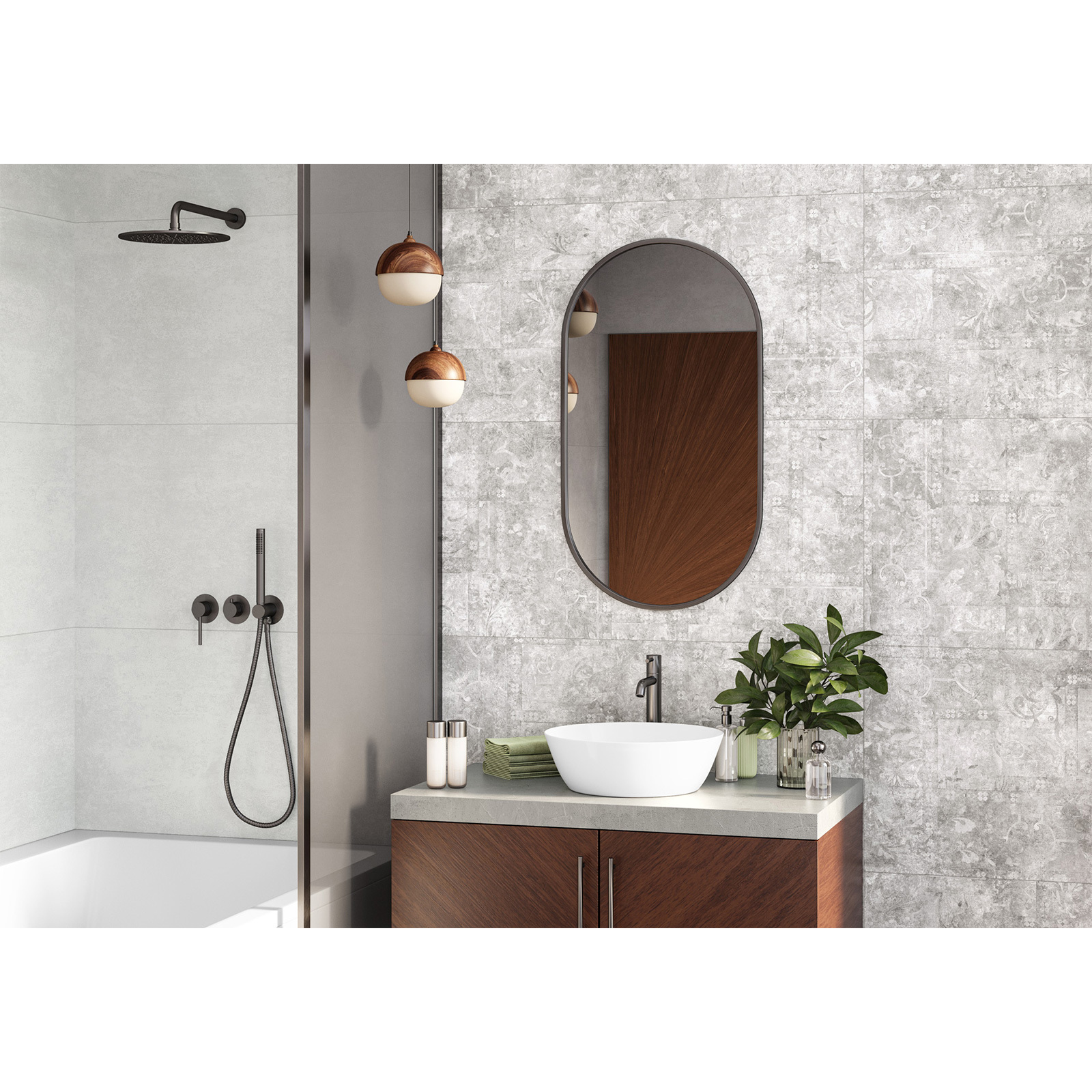 Изображение товара Керамогранит Alma Ceramica Бетон Про GFU60120BTP17R 60x120 см цвет серый