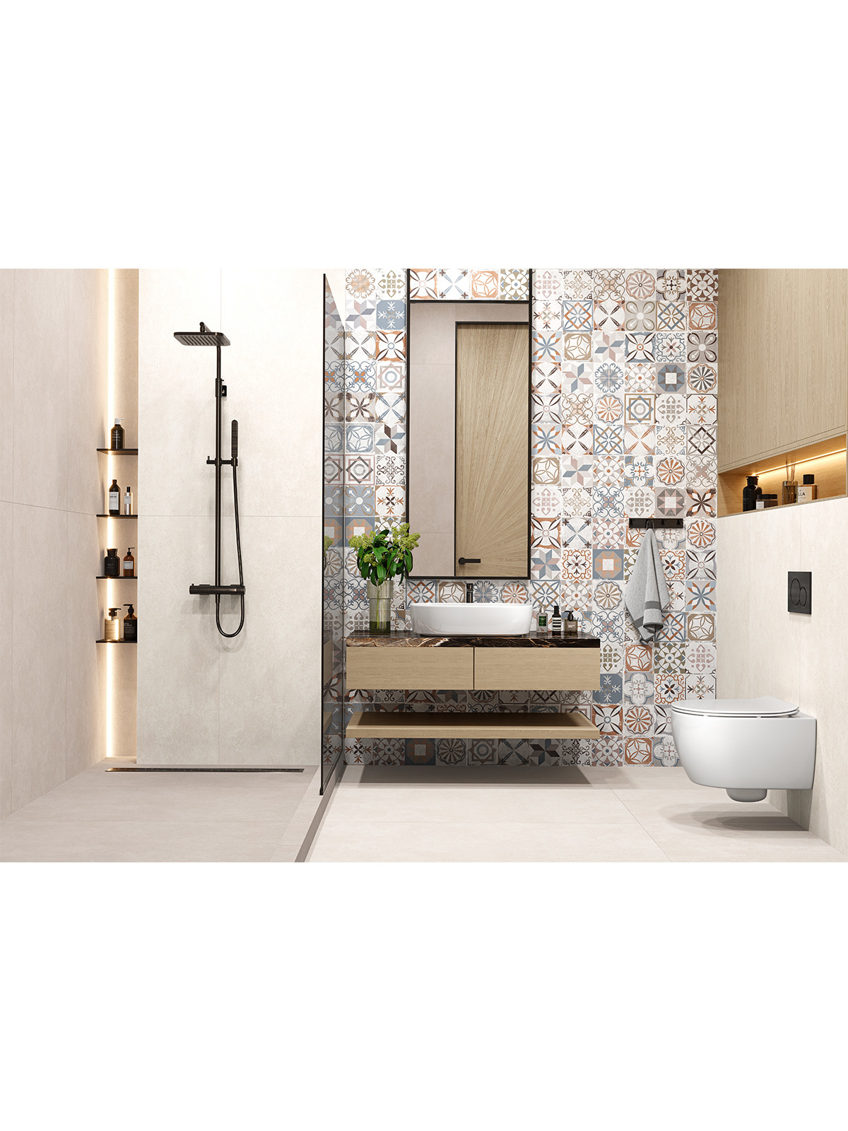 Изображение товара Керамогранит ALMA CERAMICA Beton Pro GFU60120BTP40R 60x120 см