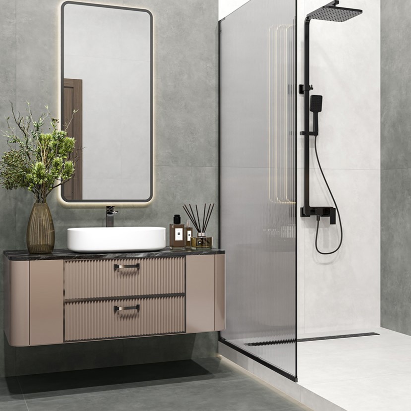 Изображение товара Керамогранит Alma ceramica Mural GFU60120MUR70R 60x120 см серый с эффектом бетона