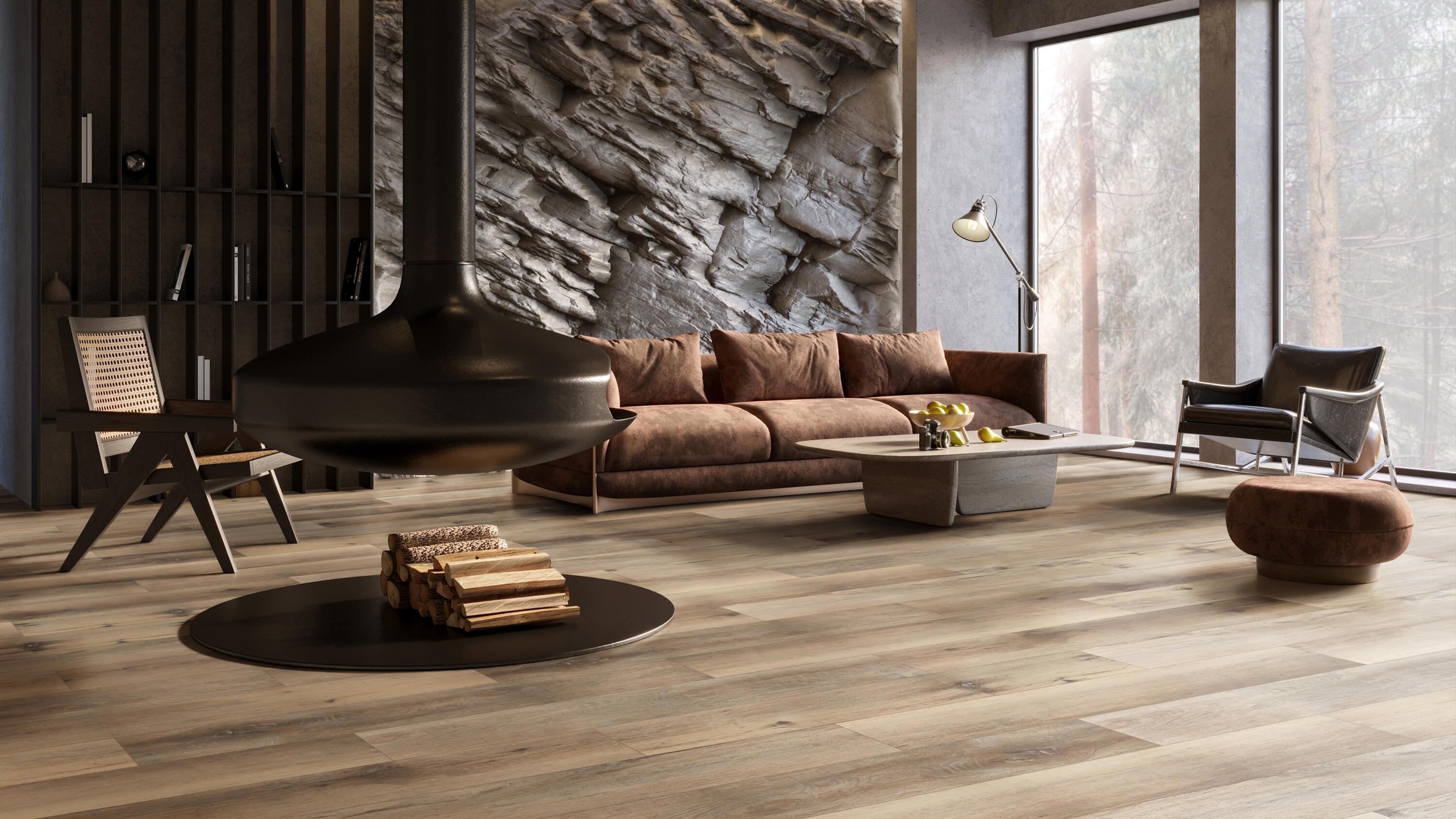 Изображение товара ПВХ плитка TIMBER Art Vinyl Blackwood 2,7 мм 46x46 см, клеевой, Россия Изображение товара ПВХ плитка TIMBER Art Vinyl Blackwood 2,7 мм 46x46 см, клеевой, Россия
