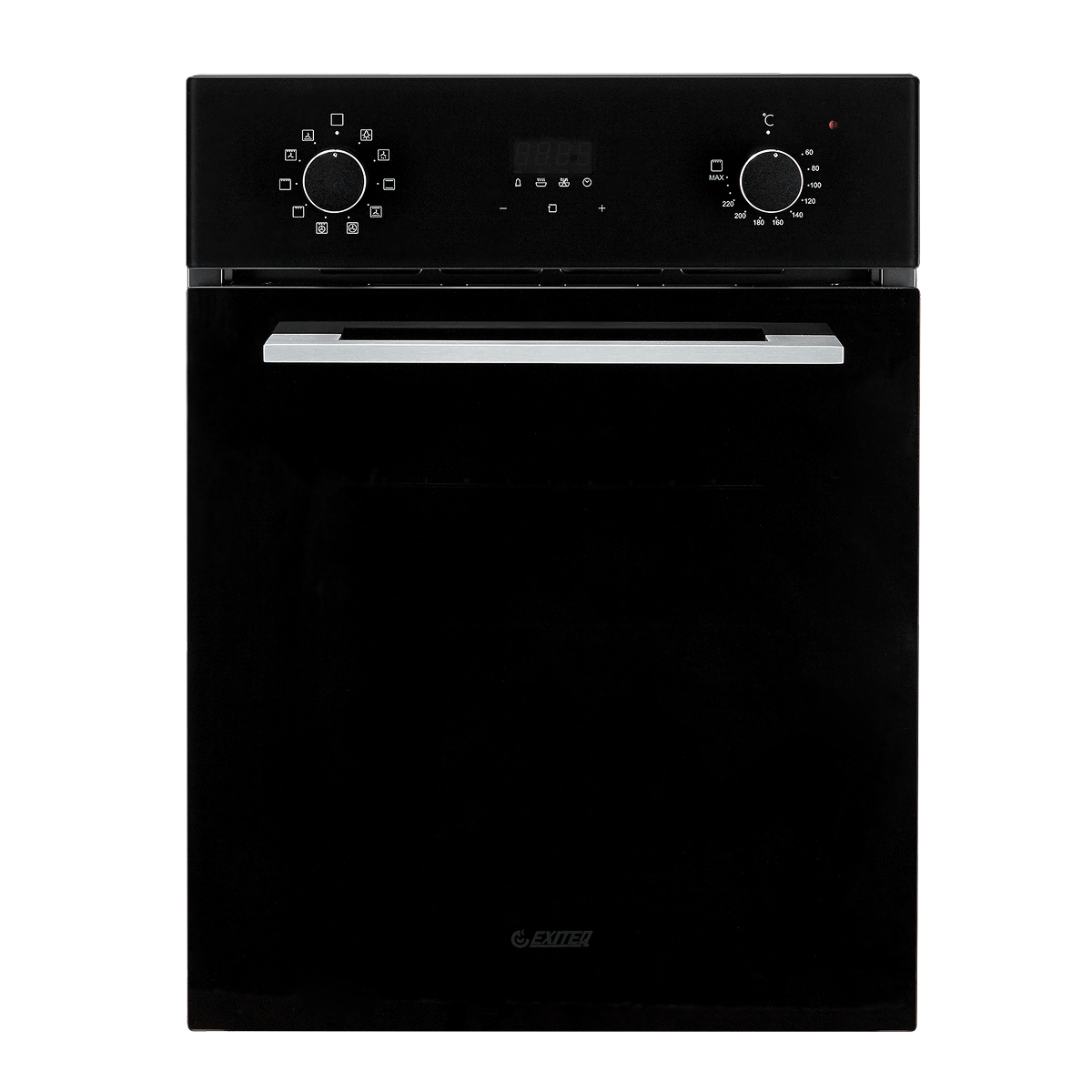 Изображение товара Встраиваемый духовой шкаф Exiteq EXO-114 Black 44.7x59.4x55 см цвет черный