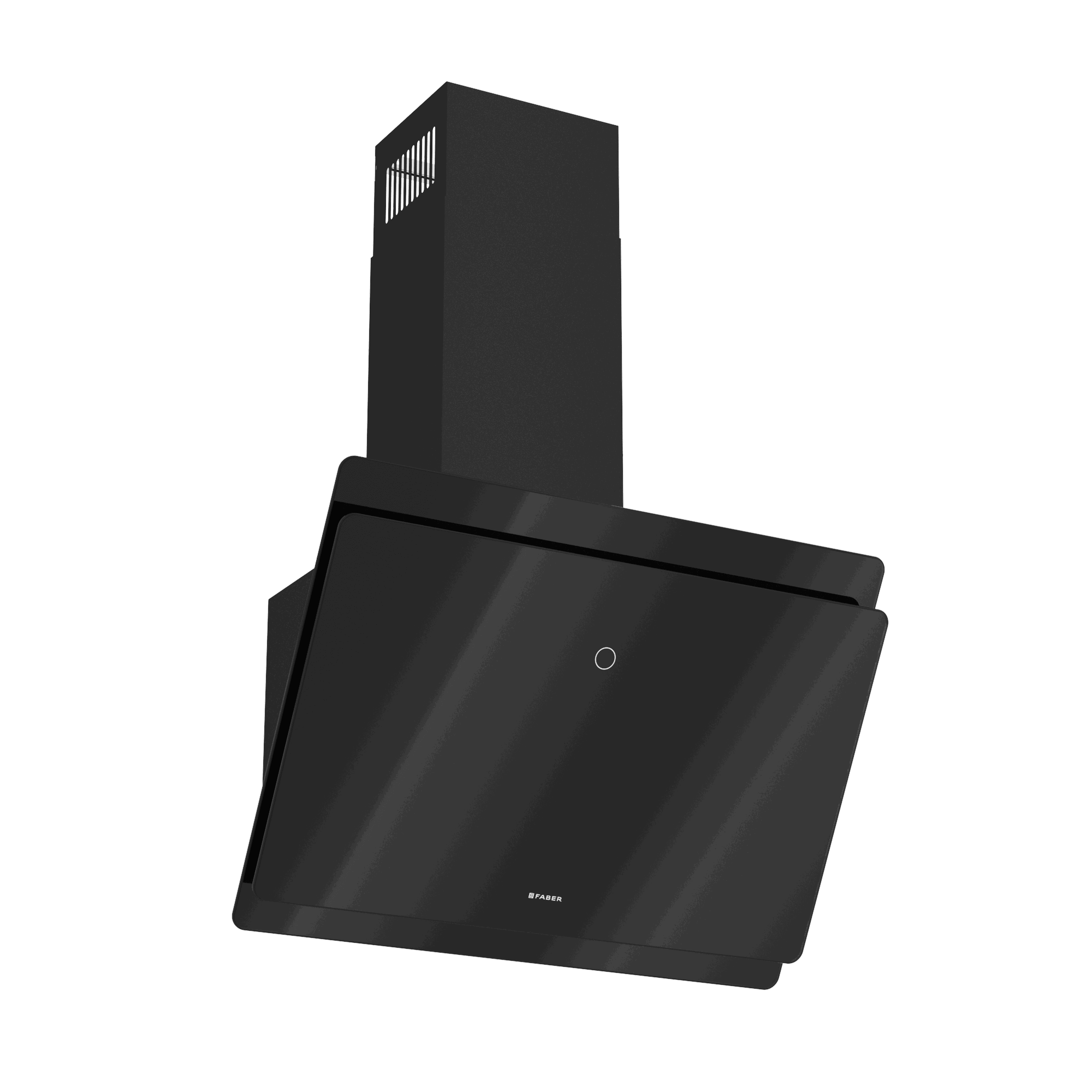 Изображение товара Наклонная вытяжка Faber faber tocco bk 60 59.5 см цвет черный