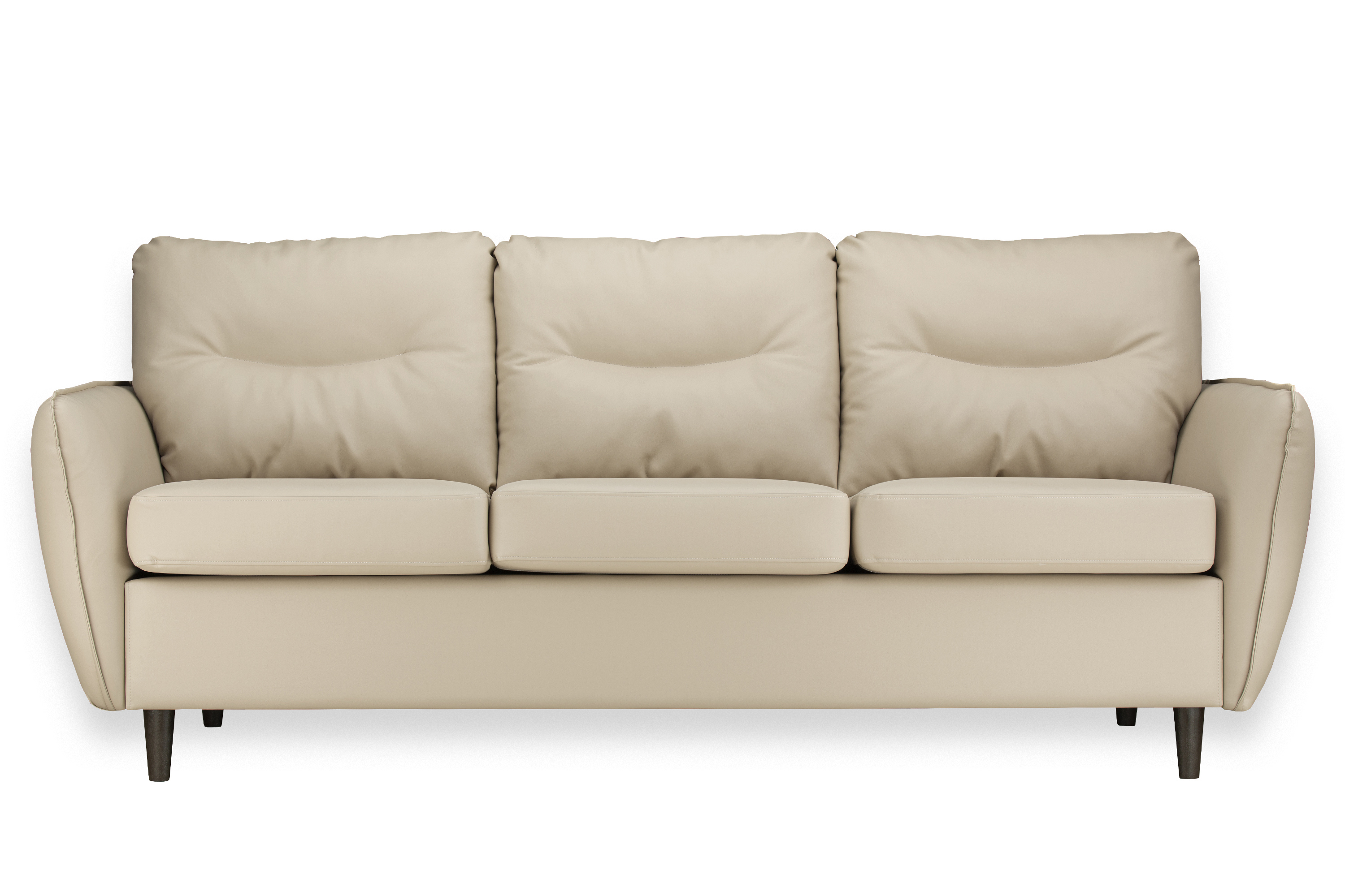 Изображение товара Диван прямой Ramart design Монца 203x86x86 см искусственная кожа цвет бежевый