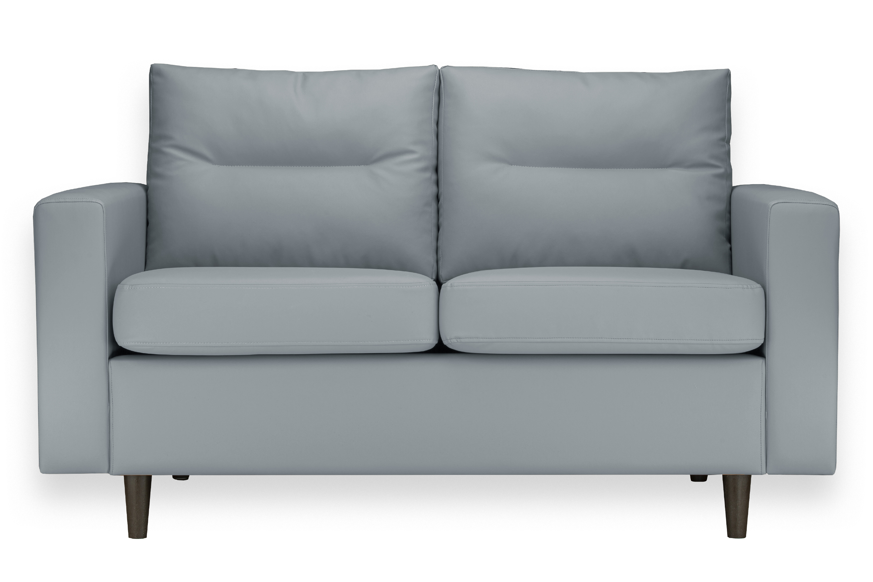 Изображение товара Диван RAMART DESIGN Форли 142x82x80 см, серый искусственная кожа