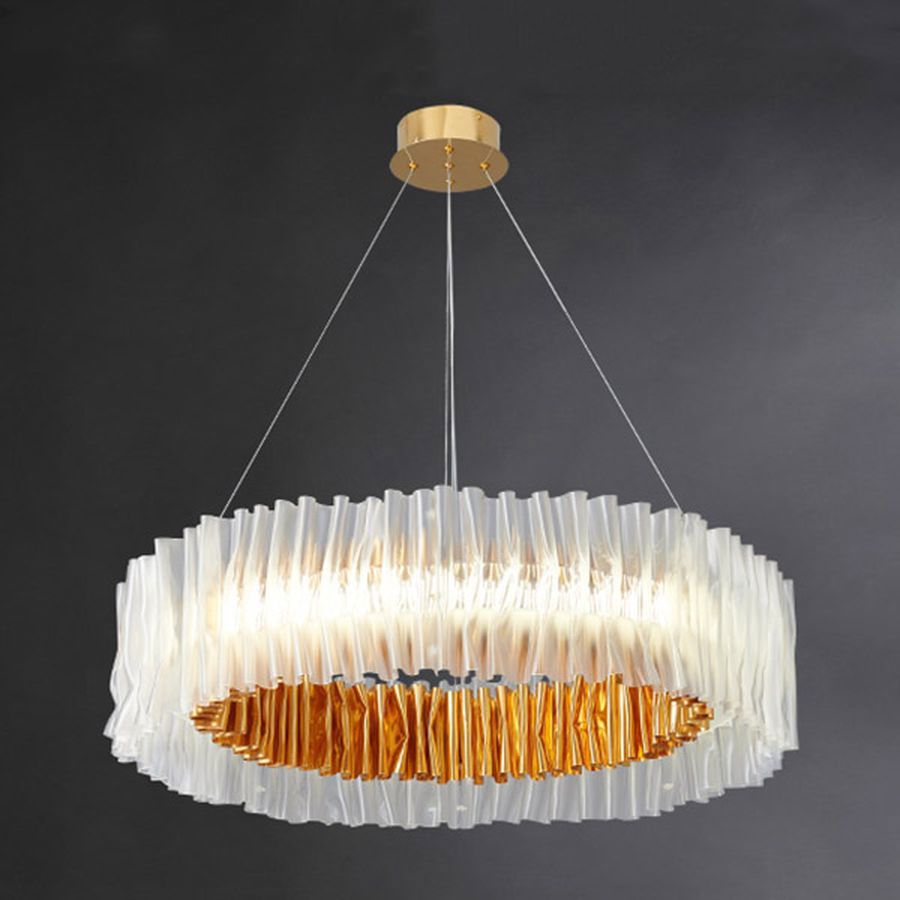 Изображение товара Светильник подвесной светодиодный Imperiumloft Chiara 25 м² нейтральный белый свет цвет белый