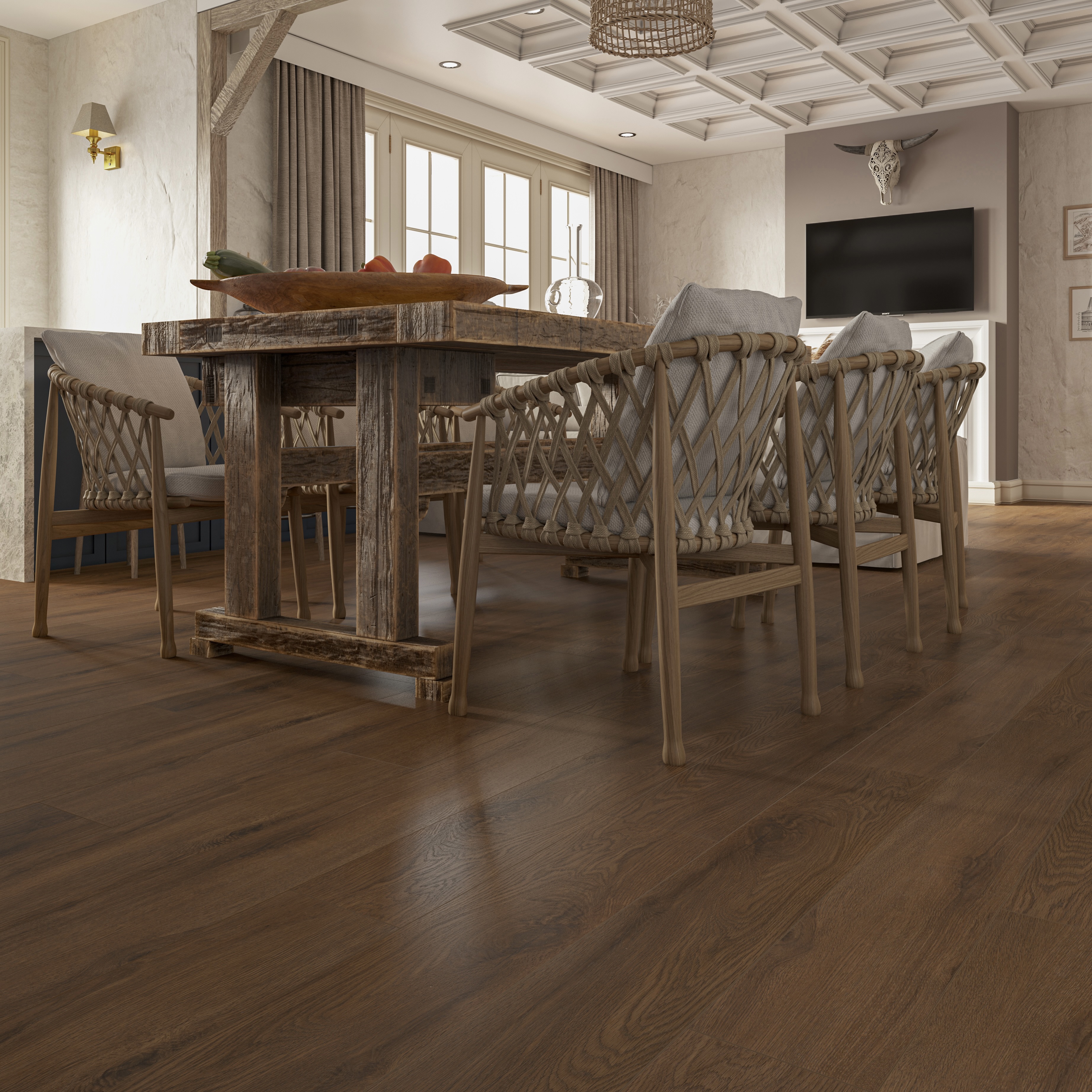 Изображение товара Ламинат ICON Lime LM-310 Дуб Моррисон/Oak Morrison 33 класс толщина 8 мм с фаской 2.045 м², цена за упаковку Изображение товара Ламинат ICON Lime LM-310 Дуб Моррисон/Oak Morrison 33 класс толщина 8 мм с фаской 2.045 м², цена за упаковку
