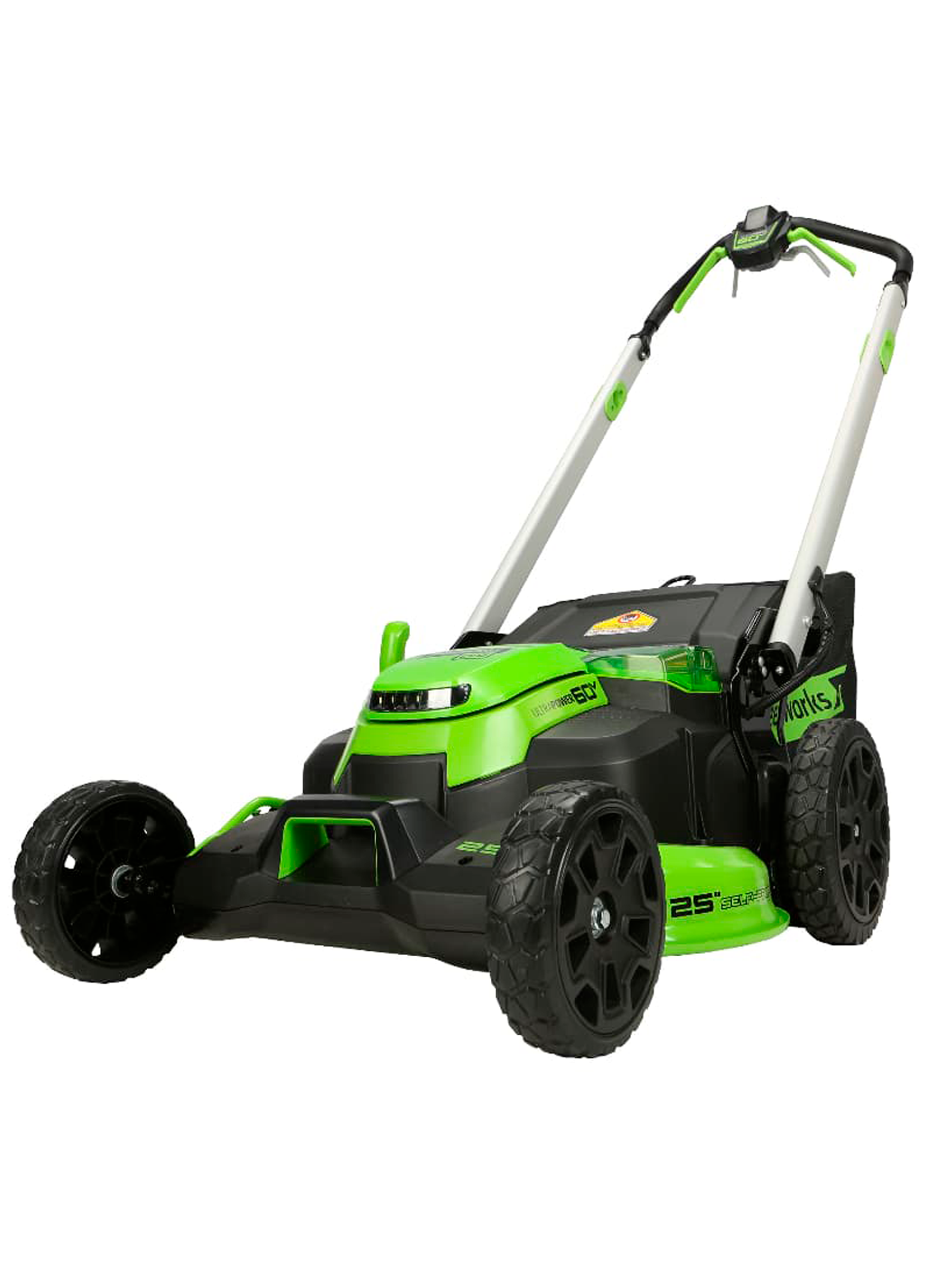 Изображение товара Газонокосилка аккумуляторная Greenworks GD60LM61 60 В 61 см АКБ и ЗУ не в комплекте