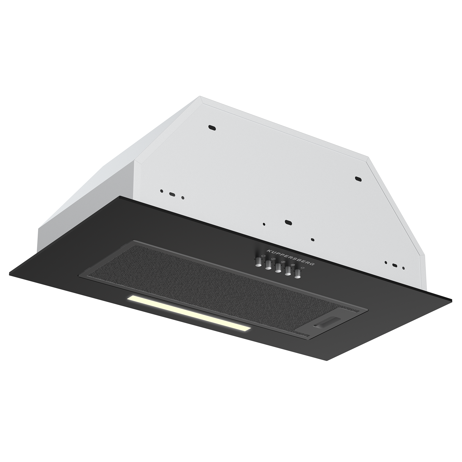 Изображение товара Встраиваемая вытяжка Kuppersberg INPUSH-1 60 BG 54 см черный с управлением